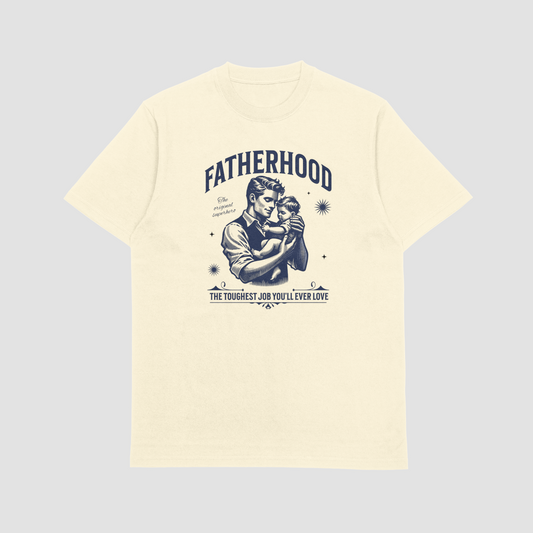 Fatherhood Club Father & Son T-Shirt /Cream