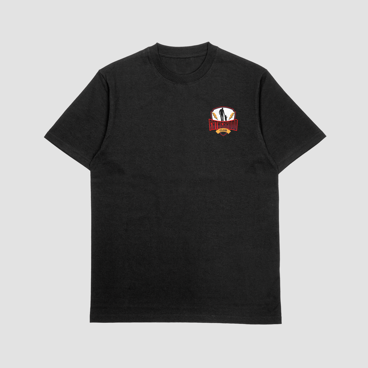 Fatherhood Club Logo T-shirt / black