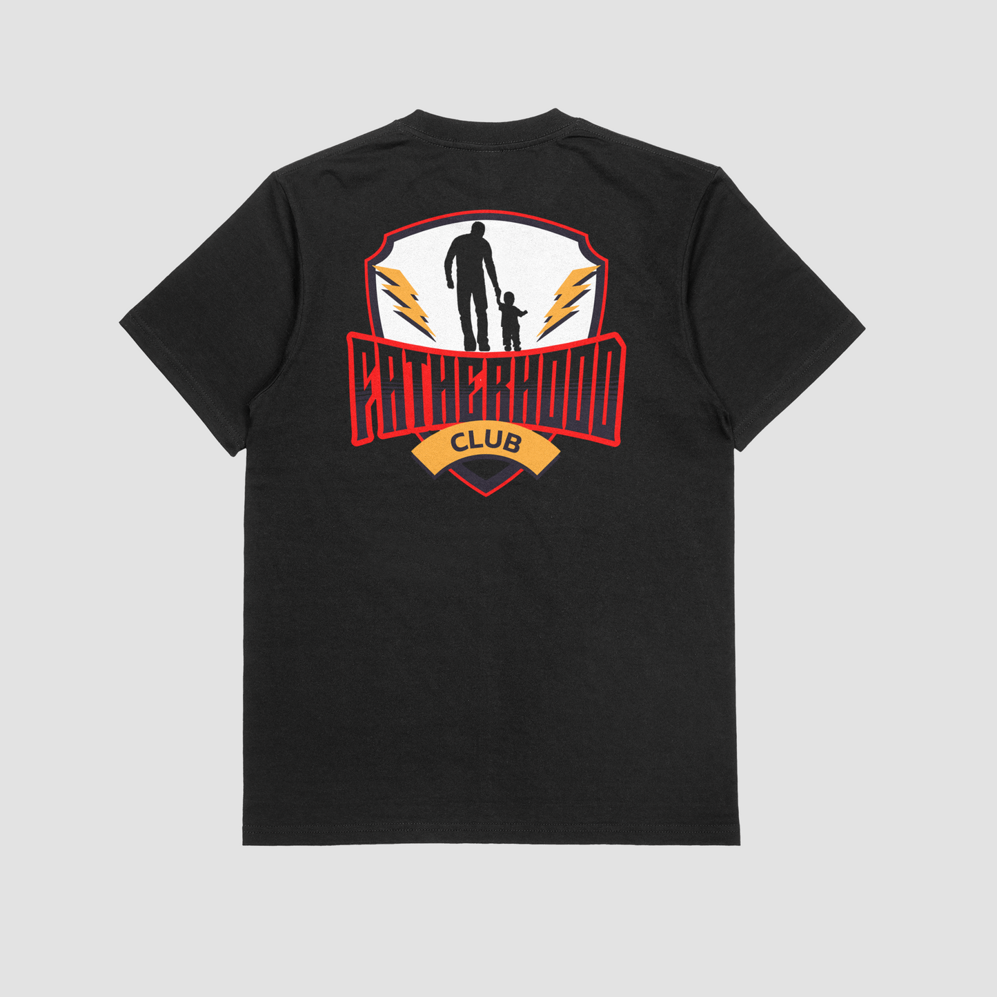 Fatherhood Club Logo T-shirt / black