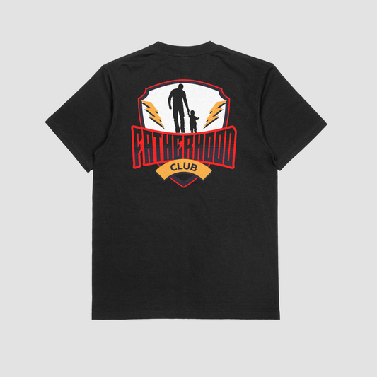 Fatherhood Club Logo T-shirt / black